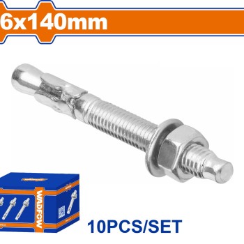 WADFOW ΒΙΣΜΑΤΑ ΜΕΤΑΛΛΙΚΑ ΓΑΛΒ. EXPRESS 16 Χ 140 10ΤΕΜ (WDQ2556)