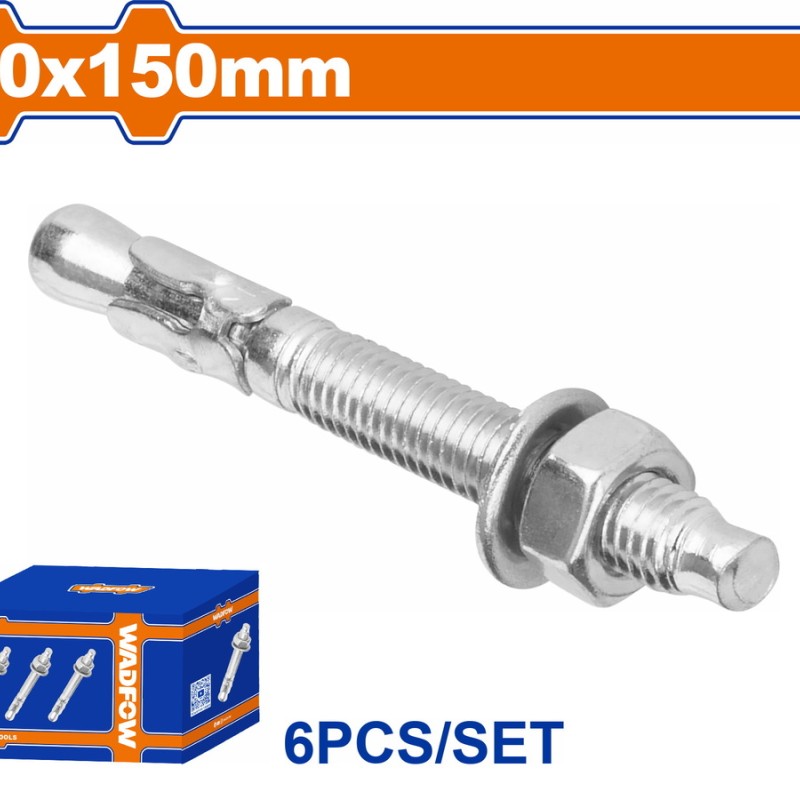 WADFOW ΒΙΣΜΑΤΑ ΜΕΤΑΛΛΙΚΑ ΓΑΛΒ. EXPRESS 20 Χ 150 6ΤΕΜ (WDQ2567)