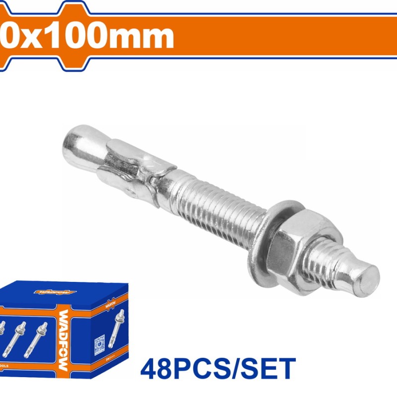 WADFOW ΒΙΣΜΑΤΑ ΜΕΤΑΛΛΙΚΑ ΓΑΛΒ. EXPRESS 10 Χ 100 48ΤΕΜ (WDQ2534)