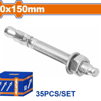 WADFOW ΒΙΣΜΑΤΑ ΜΕΤΑΛΛΙΚΑ ΓΑΛΒ. EXPRESS 10 Χ 150 35ΤΕΜ (WDQ2537)