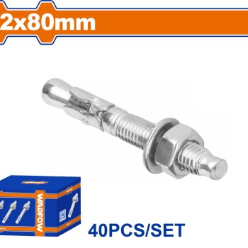 WADFOW ΒΙΣΜΑΤΑ ΜΕΤΑΛΛΙΚΑ ΓΑΛΒ. EXPRESS 12 Χ 80 40ΤΕΜ (WDQ2543)