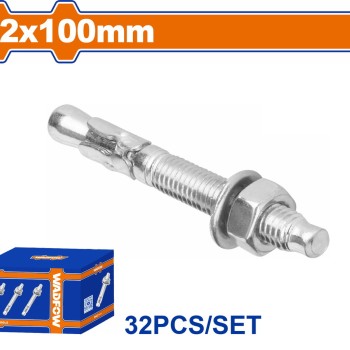 WADFOW ΒΙΣΜΑΤΑ ΜΕΤΑΛΛΙΚΑ ΓΑΛΒ. EXPRESS 12 Χ 100 32ΤΕΜ (WDQ2544)