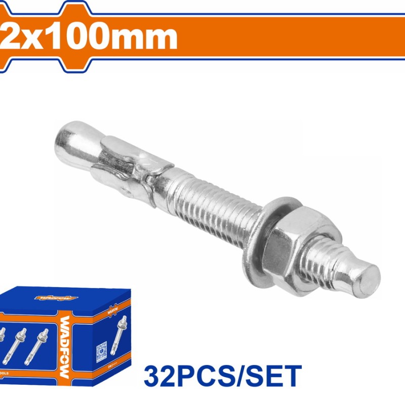 WADFOW ΒΙΣΜΑΤΑ ΜΕΤΑΛΛΙΚΑ ΓΑΛΒ. EXPRESS 12 Χ 100 32ΤΕΜ (WDQ2544)