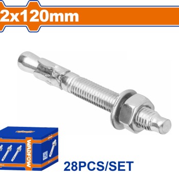 WADFOW ΒΙΣΜΑΤΑ ΜΕΤΑΛΛΙΚΑ ΓΑΛΒ. EXPRESS 12 Χ 120 28ΤΕΜ (WDQ2545)