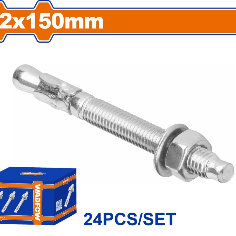 WADFOW ΒΙΣΜΑΤΑ ΜΕΤΑΛΛΙΚΑ ΓΑΛΒ. EXPRESS 12 Χ 150 24ΤΕΜ (WDQ2547)