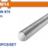 WADFOW ΝΤΙΖΑ-ΟΛΟΠΑΣΟ ΓΑΛΒΑΝΙΖΕ 4.8 DIN975 14mm / 1m (WXSZ314)