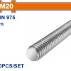 WADFOW ΝΤΙΖΑ-ΟΛΟΠΑΣΟ ΓΑΛΒΑΝΙΖΕ 4.8 DIN975 20mm / 1m (WXSZ320)