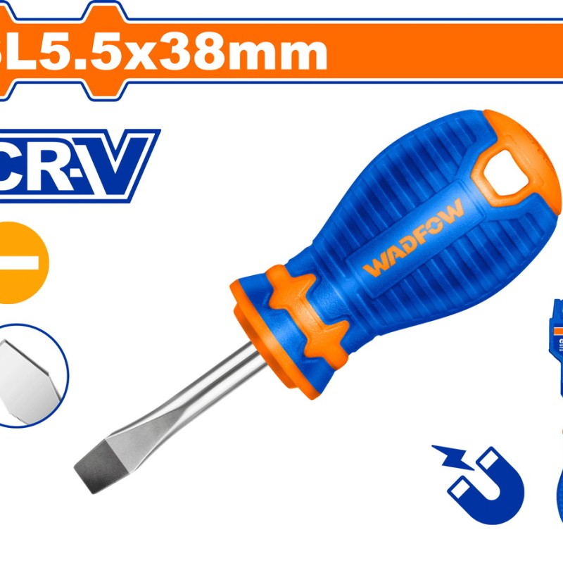 WADFOW ΚΑΤΣΑΒΙΔΙ ΝΑΝΟΣ ΜΑΓΝ. SL5.5 X 38mm (WSD1251)