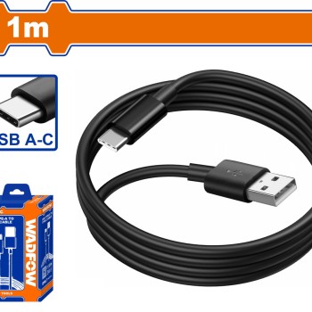 WADFOW ΚΑΛΩΔΙΟ ΦΟΡΤΙΣΤΗ USB Type A to Type C 1m (WUB1501)