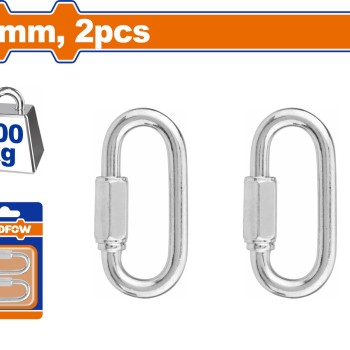 WADFOW ΣΕΤ ΣΥΝΔΕΤΙΚΟΙ ΚΡΙΚΟΙ ΑΣΦΑΛΕΙΑΣ ΜΕ ΒΙΔΑ ΓΑΛΒ. 6mm 2TEM (WQL1K01)