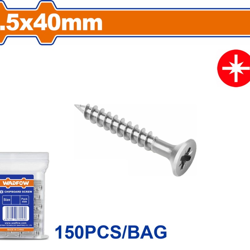 WADFOW ΝΟΒΟΠΑΝΟΒΙΔΑ ΓΑΛΒ. 3.5 Χ 40mm 150TEM (WXS592A08)