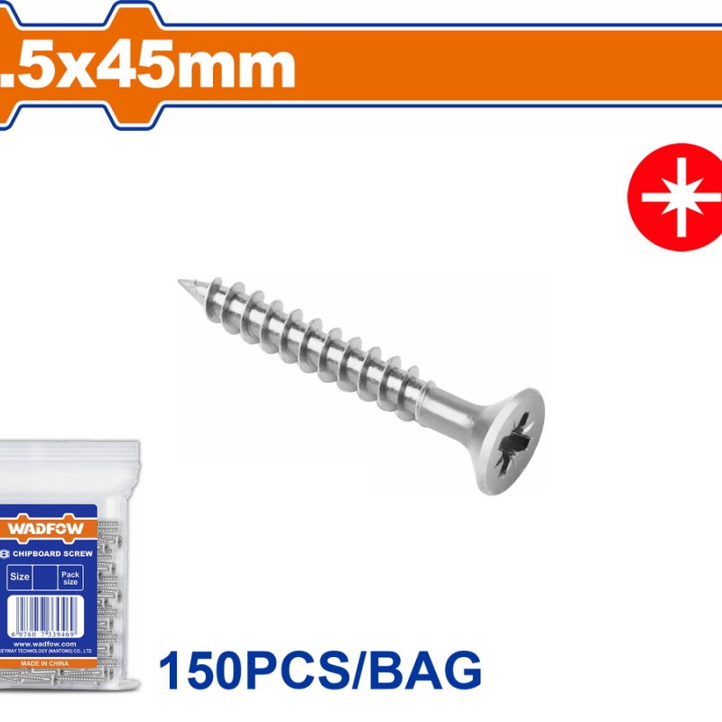 WADFOW ΝΟΒΟΠΑΝΟΒΙΔΑ ΓΑΛΒ. 3.5 Χ 45mm 150TEM (WXS592A09)