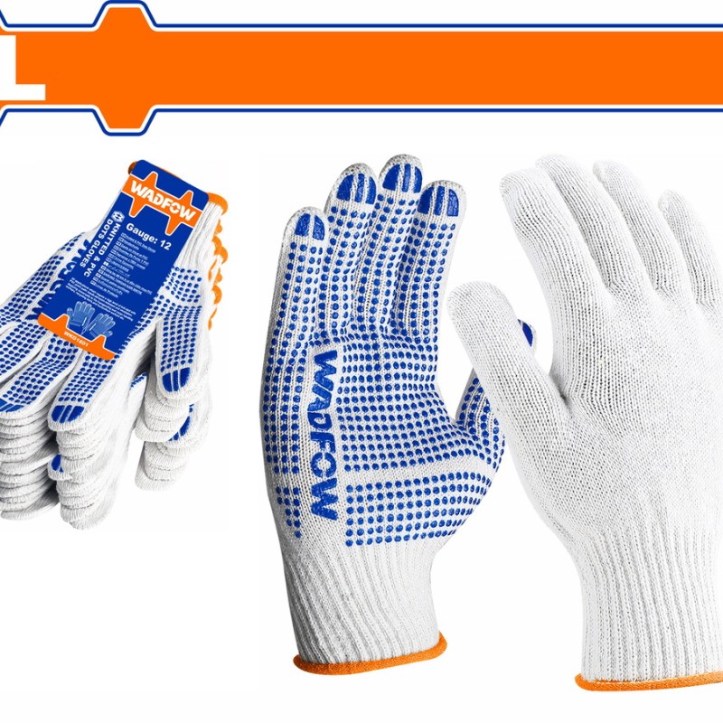 WADFOW ΓΑΝΤΙΑ ΒΑΜΒΑΚΕΡΑ ΜΕ ΚΟΥΚΙΔΕΣ PVC (WKG1801)