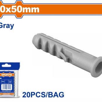 WADFOW ΒΙΣΜΑ ΠΛΑΣΤΙΚΟ PE ΜΕ ΡΟΔΕΛΑ UNIVERSAL 10X50mm 20TEM (WXTC931)