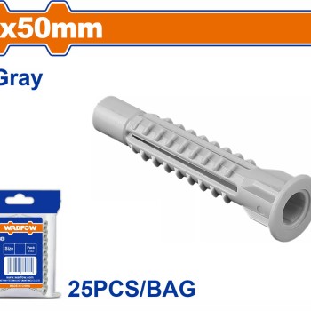 WADFOW ΒΙΣΜΑ ΠΛΑΣΤΙΚΟ PE UNIVERSAL 8Χ50mm 25TEM (WXTD921)