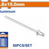 WADFOW ΠΡΙΤΣΙΝΙΑ ΑΛΟΥΜ. 4.8 X 19mm 50TEM (WREZK34)