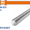 WADFOW ΝΤΙΖΑ-ΟΛΟΠΑΣΟ ΓΑΛΒΑΝΙΖΕ 4.8 DIN975 8mm / 1m (WXSZ308)