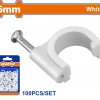 WADFOW ΡΟΚΑ ΣΤΗΡΙΞΗΣ ΚΑΛΩΔΙΩΝ 6mm 100ΤΕΜ (WFQ1K06)