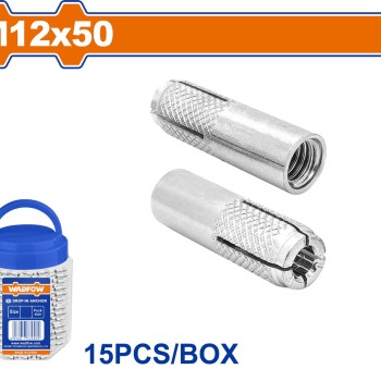 WADFOW ΒΙΣΜΑΤΑ ΜΕΤΑΛΛΙΚΑ ΓΑΛΒ. ΝΤΙΖΑΣ ΕΣΩΤΕΡΙΚΟ ΣΠΕΙΡΩΜΑ 12 Χ 50 15ΤΕΜ ΣΕ ΠΛΑΣΤ. ΒΑΖΑΚΙ (WDQ3T12)