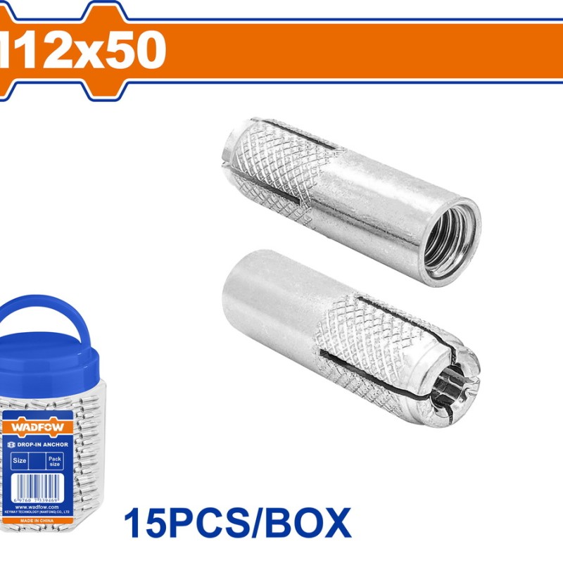 WADFOW ΒΙΣΜΑΤΑ ΜΕΤΑΛΛΙΚΑ ΓΑΛΒ. ΝΤΙΖΑΣ ΕΣΩΤΕΡΙΚΟ ΣΠΕΙΡΩΜΑ 12 Χ 50 15ΤΕΜ ΣΕ ΠΛΑΣΤ. ΒΑΖΑΚΙ (WDQ3T12)