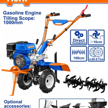 WADFOW ΣΚΑΠΤΙΚΟ ΒΕΝΖΙΝΟΚΙΝΗΤΟ 212cc / 7HP / 100cm ΚΟΡΩΝΑ - ΠΗΝΙΟ (WTL2A100)