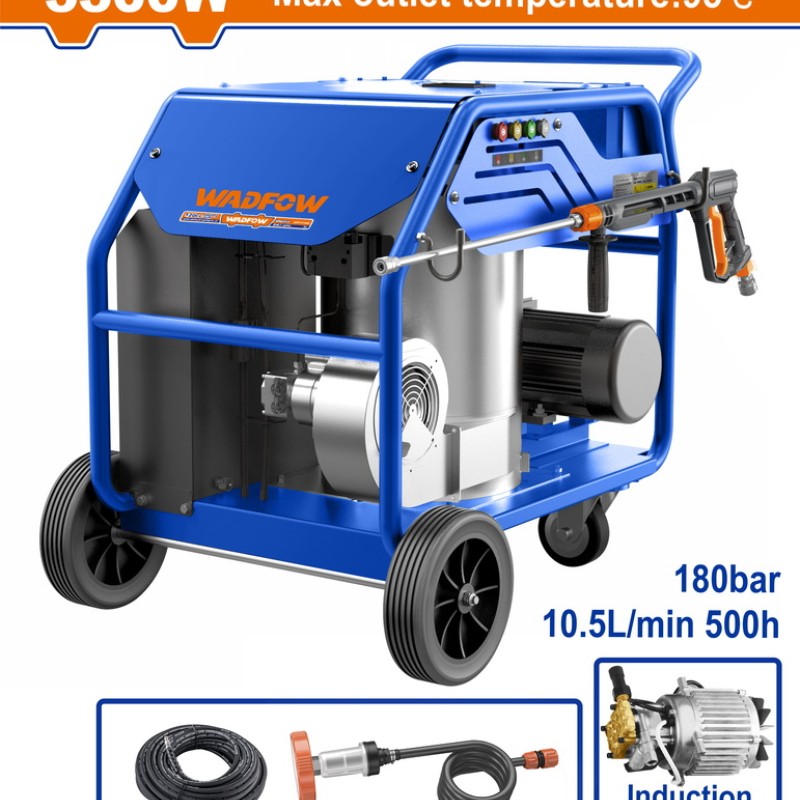 WADFOW ΠΛΥΣΤΙΚΟ ΖΕΣΤΟΥ-ΚΡΥΟΥ ΝΕΡΟΥ 3.300W / 180 Bar / Induction Motor (WHP1A01)