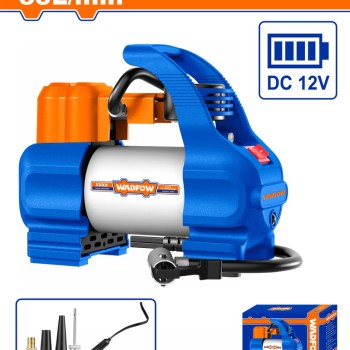 WADFOW ΚΟΜΠΡΕΣΕΡ ΑΕΡΟΣ ΑΥΤΟΚΙΝΗΤΟΥ 12V / 10A / 35Lit/min (WAAC561)