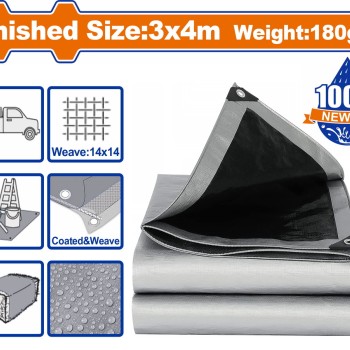 WADFOW ΜΟΥΣΑΜΑΣ ΑΔΙΑΒΡΟΧΟΣ 180gr/m2 3X4m (WTQ8034)