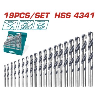 TOTAL ΣΕΤ ΤΡΥΠΑΝΙΑ HSS 19ΤΕΜ (TACSD0195)
