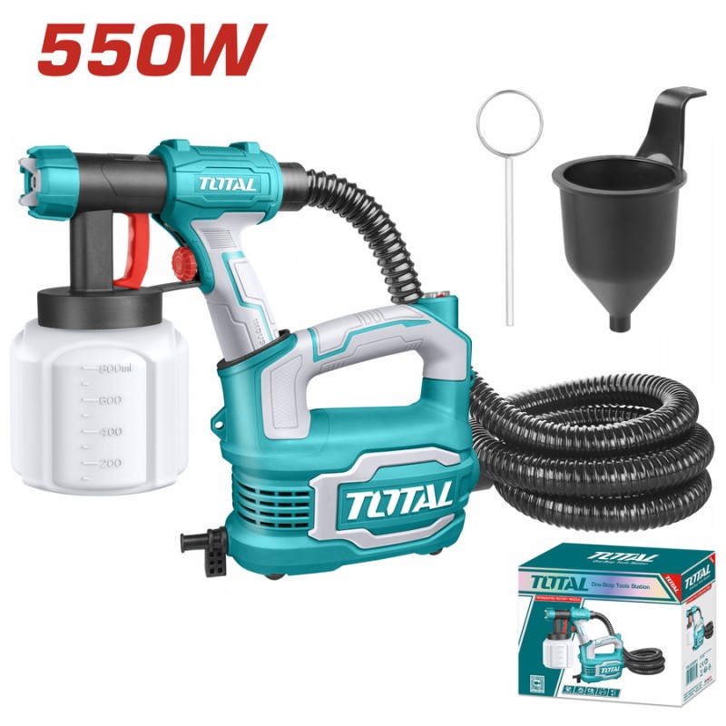 TOTAL ΗΛΕΚΤΡΙΚΟ ΣΥΣΤΗΜΑ ΒΑΦΗΣ HVLP 550W (TT5006)