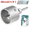 TOTAL ΔΙΑΜΑΝΤΟΚΟΡΩΝΑ ΜΠΕΤΟΥ SDS - PLUS  80mm (TAC430801)