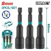 TOTAL ΜΑΓΝΗΤΙΚΟ ΚΑΡΥΔΑΚΙ 8mm 3ΤΕΜ (TAC270831)