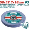 TOTAL ΣΜΥΡΔΟΤΡΟΧΟΣ Φ-150mm ΓΙΑ TBG15015 (TAC1506023)