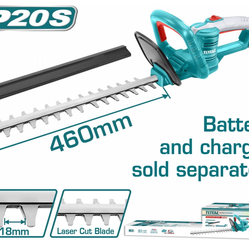 TOTAL ΕΠΑΓΓ. ΨΑΛΙΔΙ ΜΠΟΡΝΤΟΥΡΑΣ ΜΠΑΤ. Li-ion 20V ΧΩΡΙΣ ΜΠΑΤΑΡΙΑ & ΦΟΡΤΙΣΤΗ (THTLI20018)