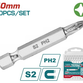 TOTAL ΜΥΤΕΣ ΣΤΑΥΡΟΥ ΜΑΓΝΗΤΙΚΕΣ ΡΗ2 50mm 10ΤΕΜ (TAC16PH223) 