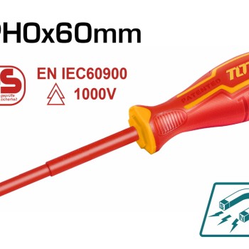 TOTAL ΚΑΤΣΑΒΙΔΙ ΜΑΓΝ. ΣΤΑΥΡΟΥ 1000V PH0 X 60 (THTISPH060)