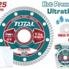TOTAL ΔΙΑΜΑΝΤΟΔΙΣΚΟΣ UNIVERSAL ΥΓΡΑΣ ΚΑΙ ΞΗΡΑΣ ΚΟΠΗΣ 125 Χ 22.2mm Χ 1.2mm ΛΕΠΤΟΣ (TAC2131251HT)