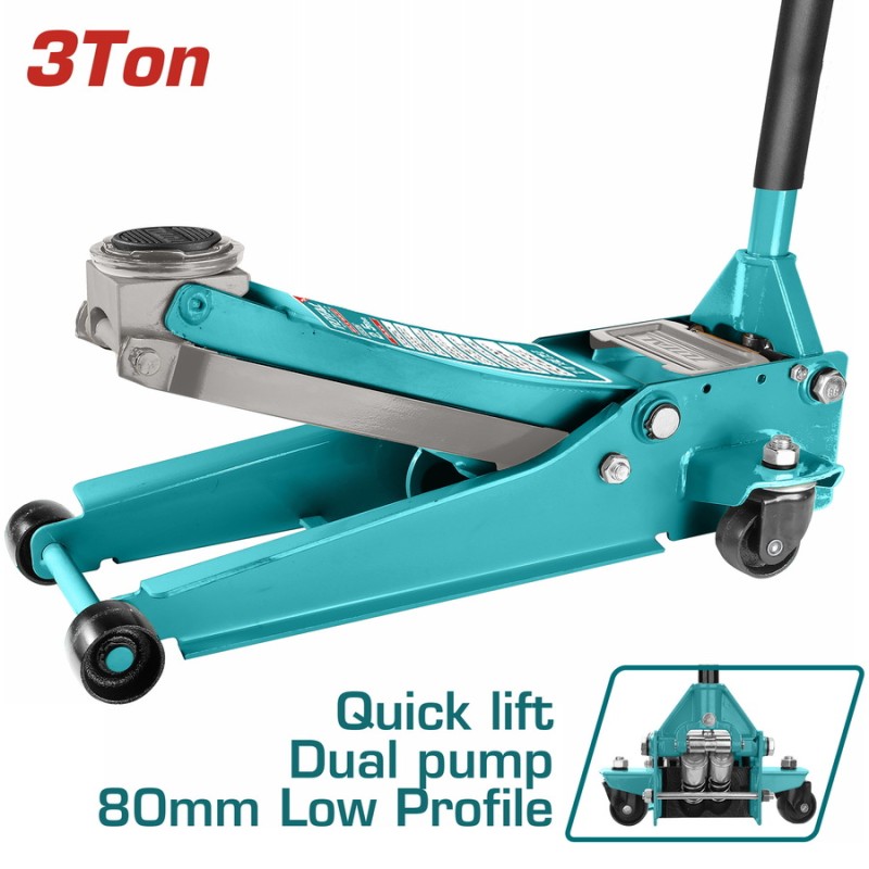 TOTAL ΓΡΥΛΟΣ ΑΝΥΨΩΣΗΣ ΤΡΟΧΗΛΑΤΟΣ 3Τ ΧΑΜΗΛΟΥ ΠΡΟΦΙΛ (THT10834)