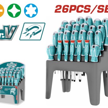 TOTAL ΣΕΤ ΚΑΤΣΑΒΙΔΙΑ 26ΤΕΜ ΣΕ ΕΚΘΕΤΗΡΙΟ ΠΑΓΚΟΥ (THT250626)