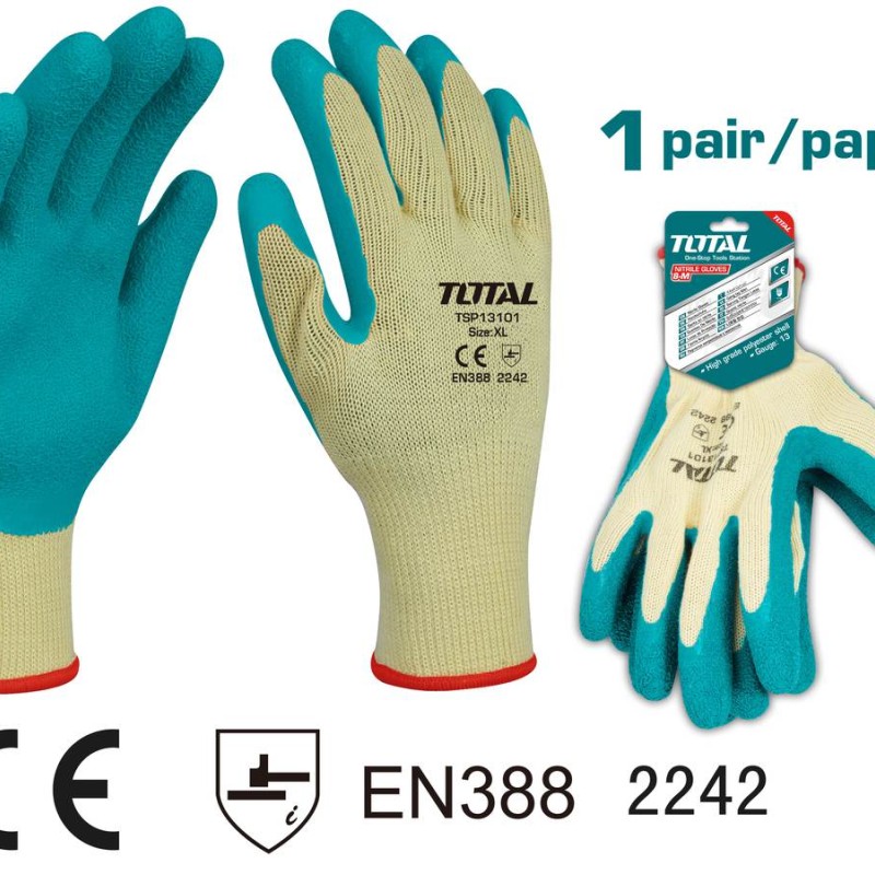 TOTAL ΓΑΝΤΙΑ LATEX ΕΡΓΑΣΙΑΣ (TSP13101)