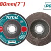 TOTAL ΠΟΛΥΠΤΕΡΟ ΓΥΑΛΙΣΜΑΤΟΣ ΜΕΤΑΛΛΟΥ / ΙΝΟΧ 180mm P60 (TAC631802)