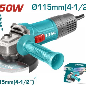 TOTAL ΕΠΑΓΓ. ΓΩΝΙΑΚΟΣ ΛΕΙΑΝΤΗΡΑΣ 750W - 115mm (TG10711556)