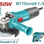 TOTAL ΕΠΑΓΓ. ΓΩΝΙΑΚΟΣ ΛΕΙΑΝΤΗΡΑΣ 750W - 115mm (TG10711556)