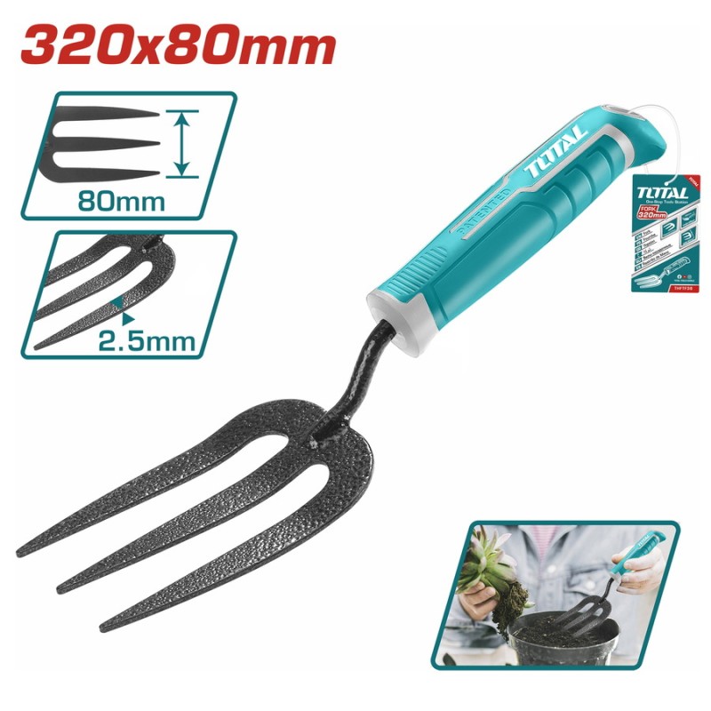 TOTAL ΠΗΡΟΥΝΑ ΜΙΝΙ ΚΗΠΟΥ ΜΕΤΑΛΛΙΚΗ 320mm (THFTF38)