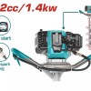TOTAL ΓΕΩΤΡΥΠΑΝΟ - ΤΡΙΒΕΛΑ ΒΕΝΖΙΝΗΣ 52cc 1 ΧΕΙΡΙΣΤΗ (TEA55221)