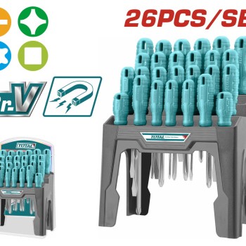 TOTAL ΣΕΤ ΚΑΤΣΑΒΙΔΙΑ 26ΤΕΜ ΣΕ ΕΚΘΕΤΗΡΙΟ ΠΑΓΚΟΥ (THTDC252601)