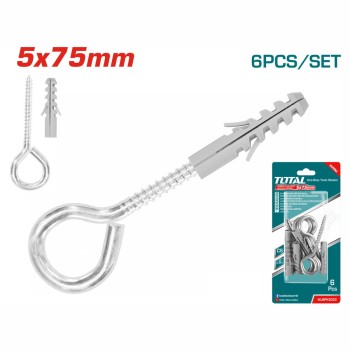 TOTAL ΣΕΤ ΒΙΔΕΣ ΚΡΙΚΟΥ ΜΕ ΒΙΣΜΑΤΑ 5mm (WJSPK5022)