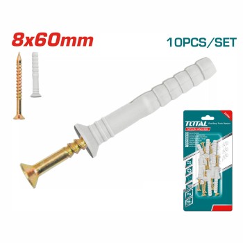 TOTAL ΣΕΤ ΒΙΔΕΣ ΜΕ ΒΙΣΜΑΤΑ 5 Χ 70mm (WJNAK5007012)