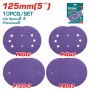 TOTAL ΣΕΤ ΓΥΑΛΟΧΑΡΤΑ 125mm 10ΤΕΜ ΓΙΑ TROSLI2001 / TF2031256 / TF2131256 (TAC73125101)