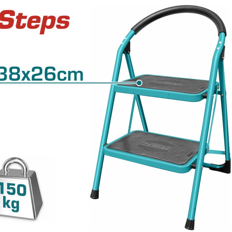 TOTAL ΣΚΑΜΠΩ ΜΕΤΑΛΛΙΚΟ 2 ΣΚΑΛΟΠΑΤΙΑ (THLAD09021)